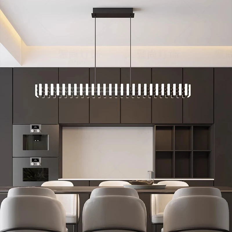 

Modern Dining Room Led Pendant Lights Indoor Ceiling Lamp Hanging LED Chandelier Aluminium Decorative Interior Lighting Fixture