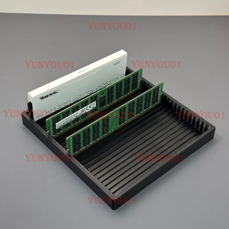 

Memory Stick Storage Box | 25 Strips | Desktop Memory Stick Box Server Ecc Memory Tray