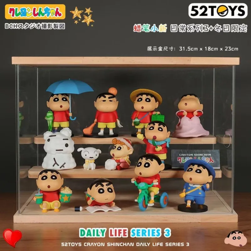 

Anime Crayon Shin-chan third generation daily life series blind box doll collection model hand-made ornaments blind box toy gift