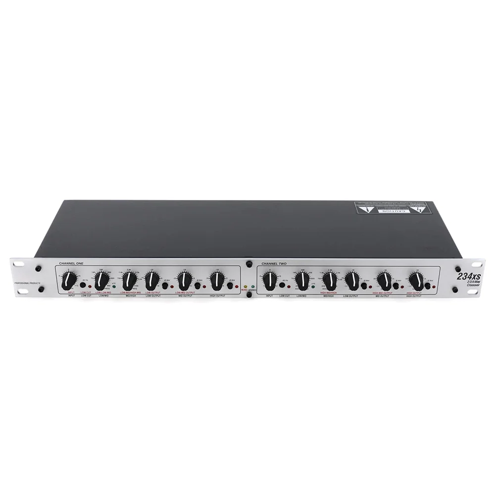 Professional Audio Peripherals Stereo 2/3-way, Mono 4-way 234S for Electronic Crossovers and XLRs
