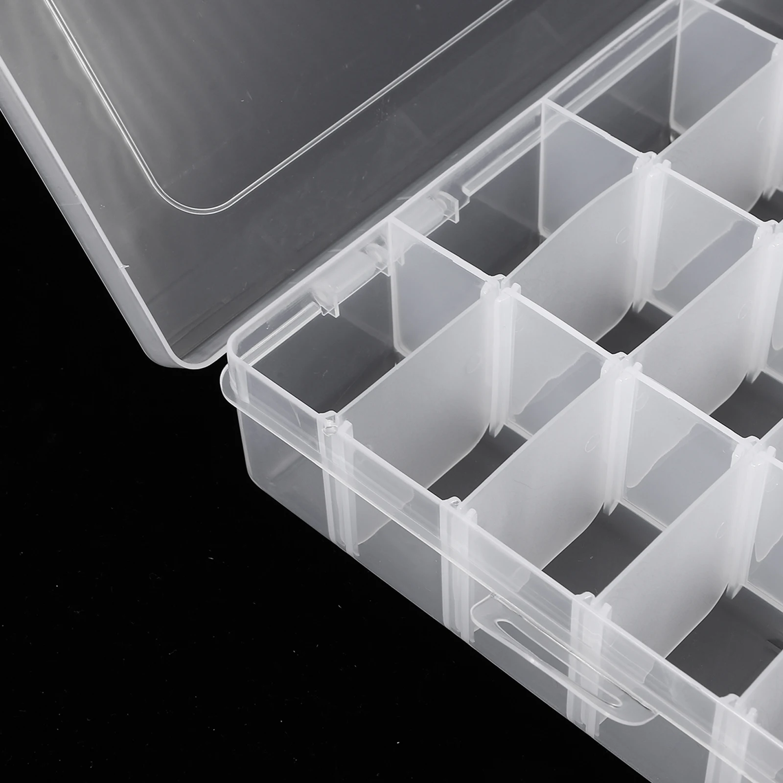 

36-Grid Plastic Storage Craft Beads Jewelry Organizer Divider Earring Ring Screw Container Household Bead Box Organizer