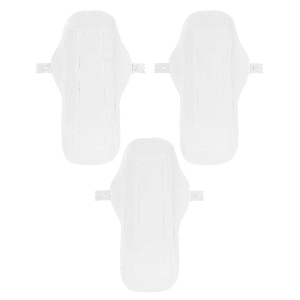 

3 шт. многоразовая менструальная прокладка, моющаяся гигиеническая прокладка, удобная дышащая, безопасная для путешествий, многоразовая менструальная прокладка