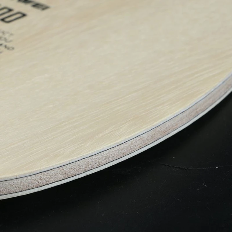 SANWEI T5000 Carbon Assembled Table Tennis Paddle Blade Pre-Fitted with 2 Pieces RXTON TRAIN Rubber, Perfect for Beginners