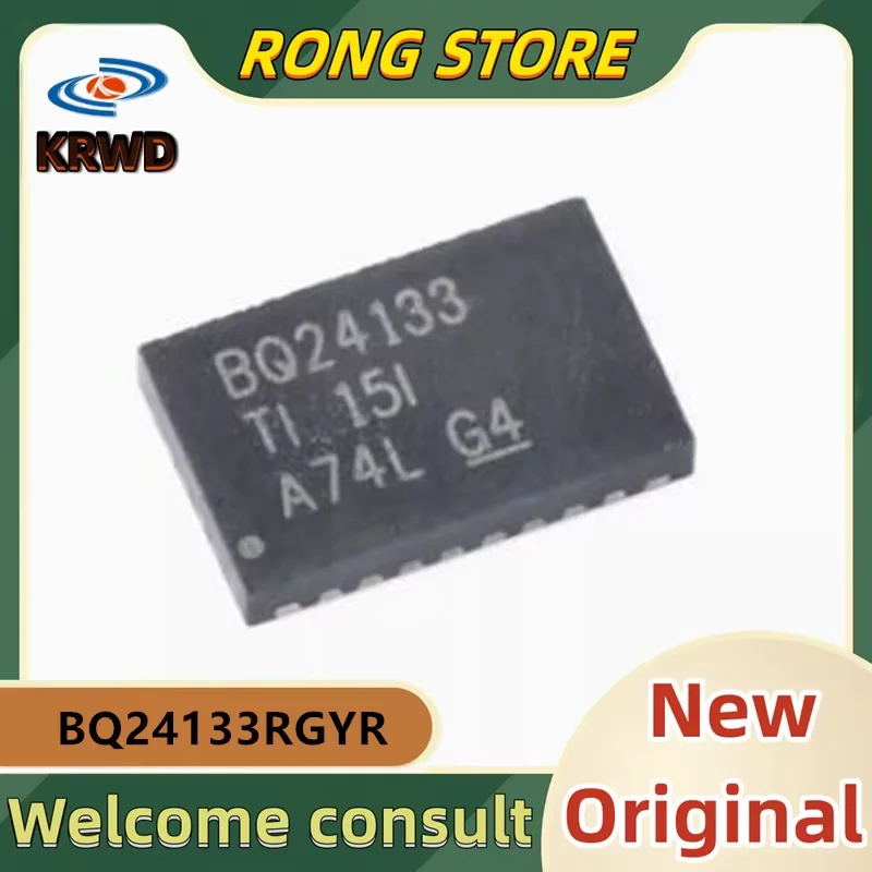 10PCS BQ24133 New and Original Chip IC BQ24133RGYR QFN-24 1.6 mhz synchronous switching mode lithium battery charger chip