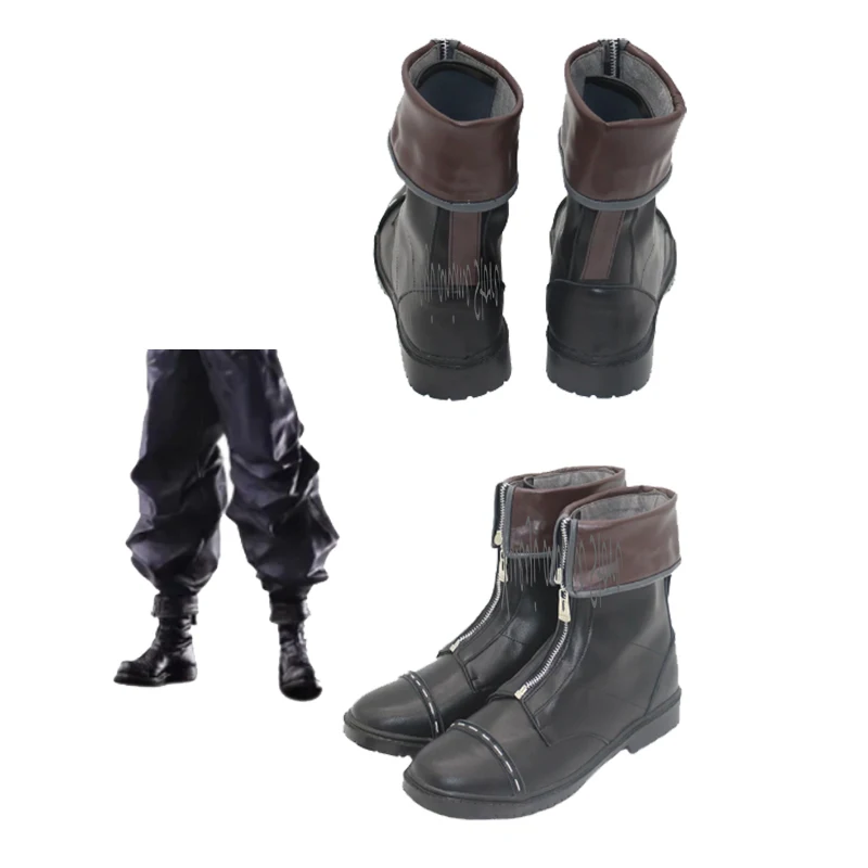 Cloud Strife Cosplay Shoes Boots Halloween Accessorie Customized