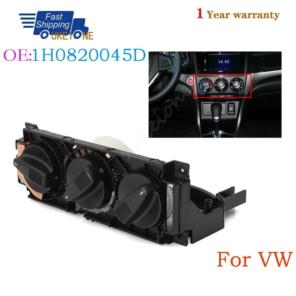 1H0820045D For Volkswagen VW Jetta Golf MK3 Vento Eurovan A/C Air Heater Control Switch Climate Control Panel Car Accessories