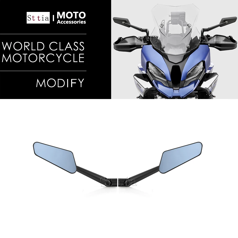 

Motorcycle Side View Mirror For BMW S1000R S1000 R S1000XR S1000 XR 2020-2026 Wind Wing Stealth Winglets Rearview Mirrors