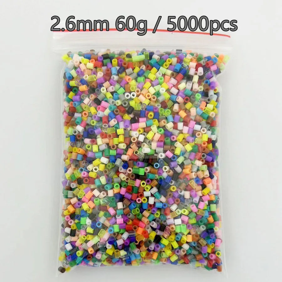 2.6m Hama Beads Template Iron Paper Tweezers Mini Hama Perler Fuse Beads and tool Diy Kids Educational Toys