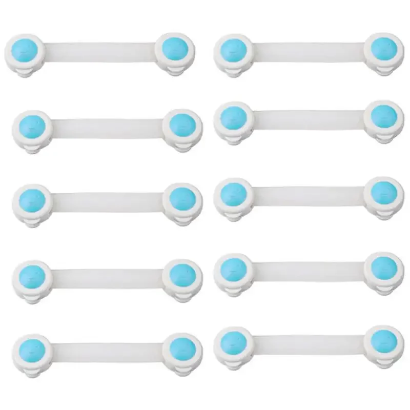 Baby Infant Safety Products Cabinet Drawer Furniture Locks Extra-Long Easy Double-Opening Child Safety Protection Essential Home