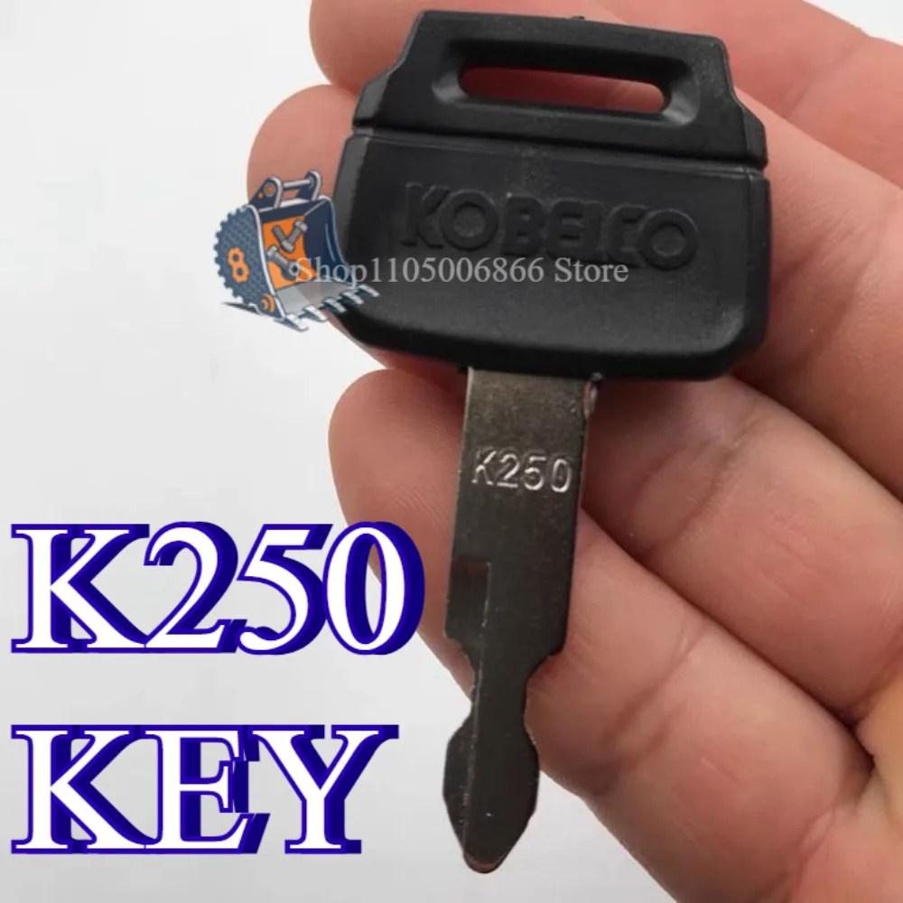 

1/5/10PCS For Kobelco Excavator Side Door Key Ignition Start Key K250 SK60 SK130 SK200 SK260 SK350