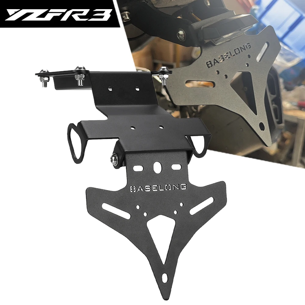 

Motorcycle Tail Tidy Fender Eliminator MT-03 MT-25 Rear License Plate Holder Bracket Kit FOR YAMAHA YZFR3 YZF R3 R25 2014-2026