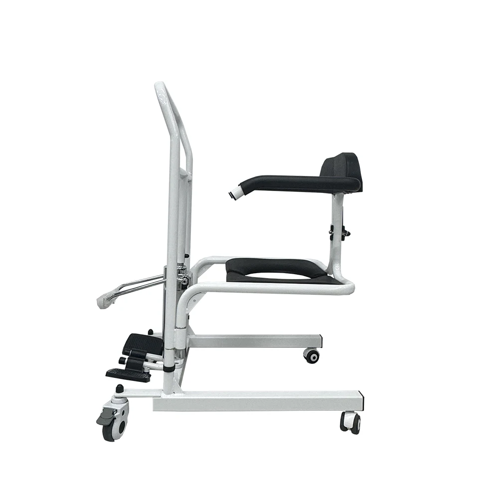 AIROW Durable Heavy-Duty for Patient Elderly Care Waterproof Shower Safe Hydraulic Lifting Transfer Chair Mobility Lift