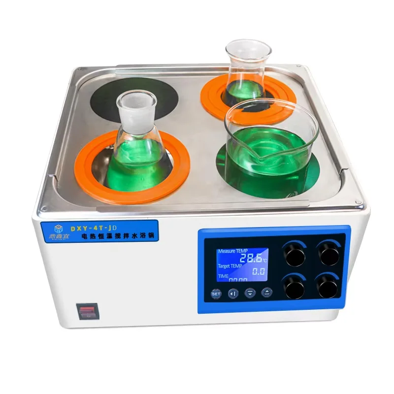 Laboratory constant temperature magnetic stirring water bath Prevent dry burning