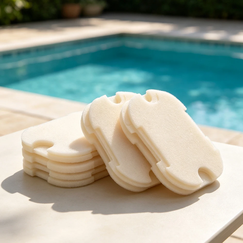 6/8/12/18/30Pcs Pool Cleaning Filter Sponge Set Cotton Foam Filters Filtration Replacement Pool Cleaner Cleaning Tools