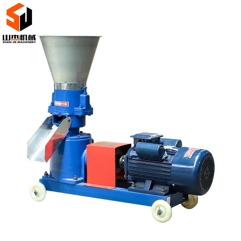 Animal Milling Chicken Machine Pellet Mill Feed Mixer for Cattle Cow