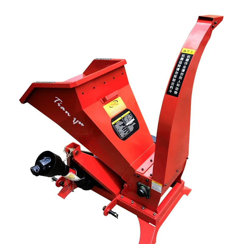 Factory Supply Wood Chipper Tree Branches Shredder For Sale Electric Wood Crusher Farms Applicable Wood Chipper Shredder