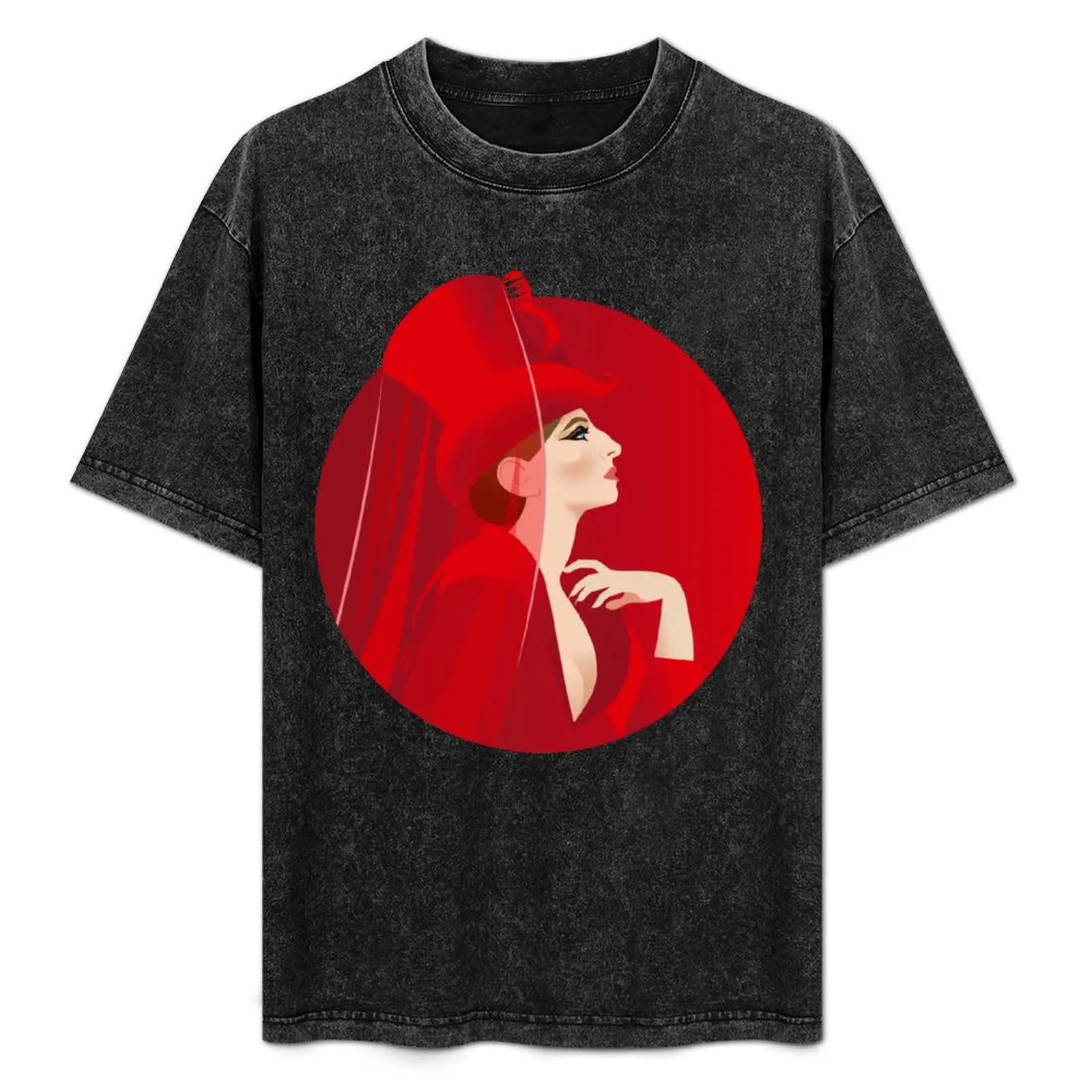 تي شيرت ميليندا الأحمر تي شيرت رجالي مصمم قطن تي شيرت رجل تي شيرت #1