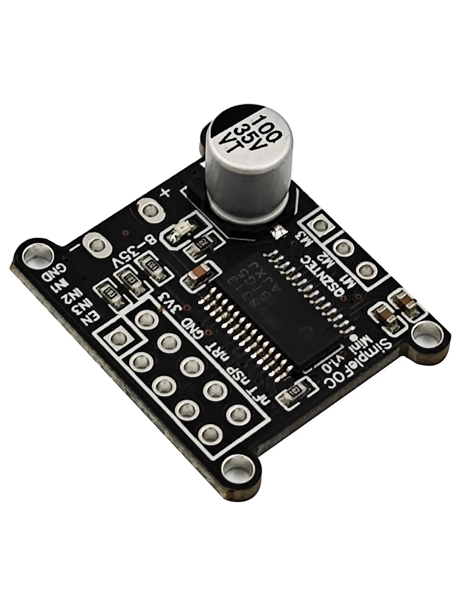 Moduł SimpleFOC Mini DRV8313, sterownik silnika bezszczotkowego DC, sterowanie FOC, sterowanie SVPWM, DC 8-30V — zdjęcie produktu 7