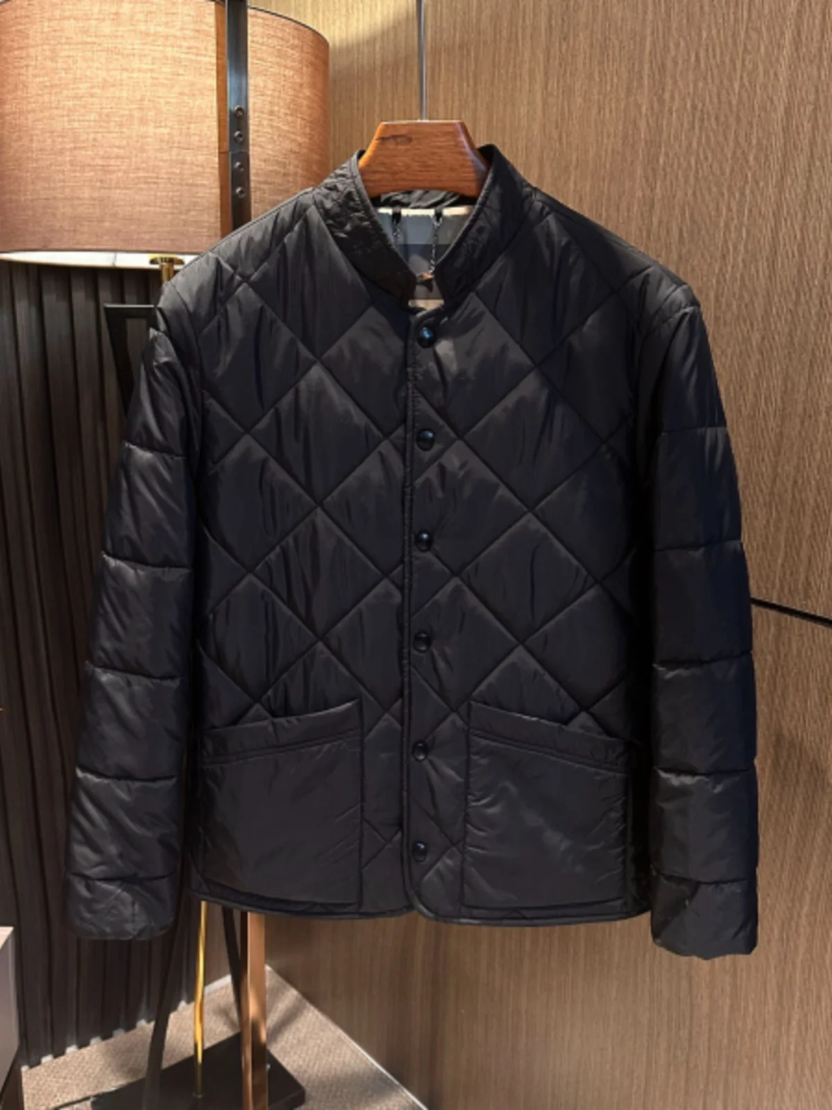 

Классическое итальянское легкое теплое повседневное однотонное хлопковое пальто с воротником-стойкой, мужское модное городское деловое повседневное пальто