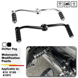 Foot Heel/Toe Shift Lever Kit Shifter Peg Rear Gear-Shift Fit For BMW R18 Roctane R18B Transcontinental R 18 B/Classic/100 Years