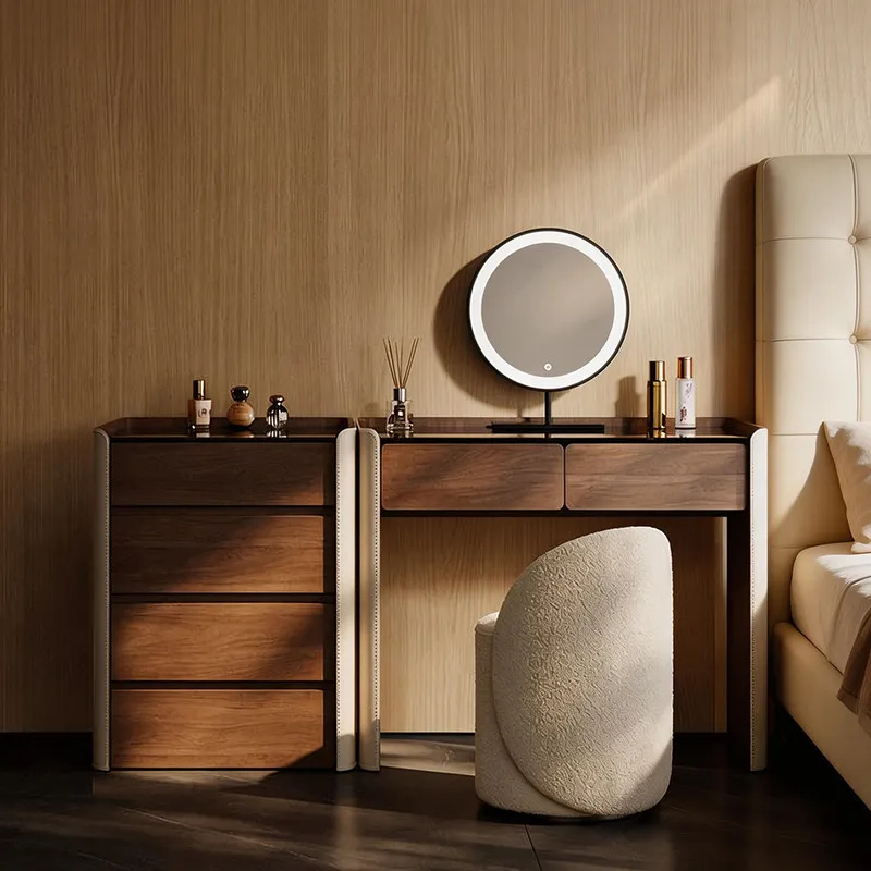 

Современный минималистичный туалетный столик для спальни с комодом и ящиками для хранения, мебель для макияжа