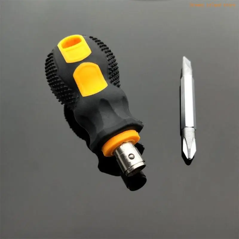 Conjunto kits chave fenda pequena mini pequeno portátil rabanete na cabeça do rabanete Crossing HX6C