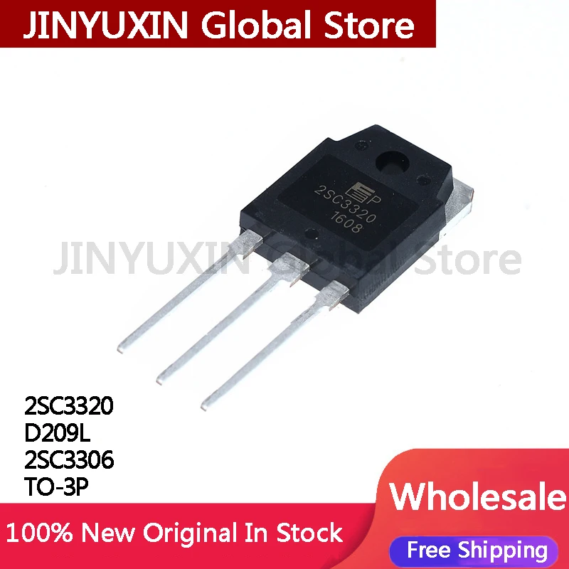 10Pcs 2SC3320 D209L 2SC3306 TO-3P Triode MOSFET In Stock Wholesale