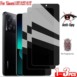 Antiespía cristal templado para Xiaomi 13T 11T 12T Pro Protector de pantalla de privacidad Mi 12T Pro Global Glass Xiomi 11T vidrio frontal antiespía Xiaomi 12-T 11-T Pro 5G película protectora Xiaomi 13 T Pro 5G