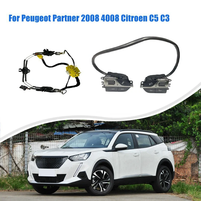 Car Multifunctional Combination Switch Assembly For Peugeot Partner 2008 4008 Citroen C5 C3 9812313777 98255044ZD