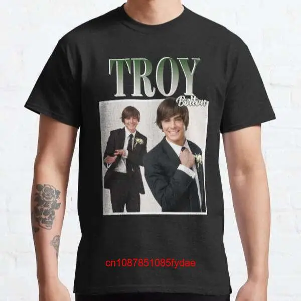 Troy Bolton High School Musical T Shirt long or short sleeves