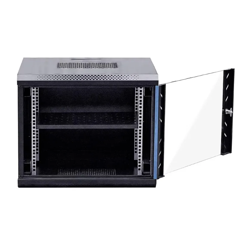 خزانة فولاذية قائمة على الأرض مقاس 19 بوصة لخوادم مركز البيانات بعمق 12U 600 مم #3