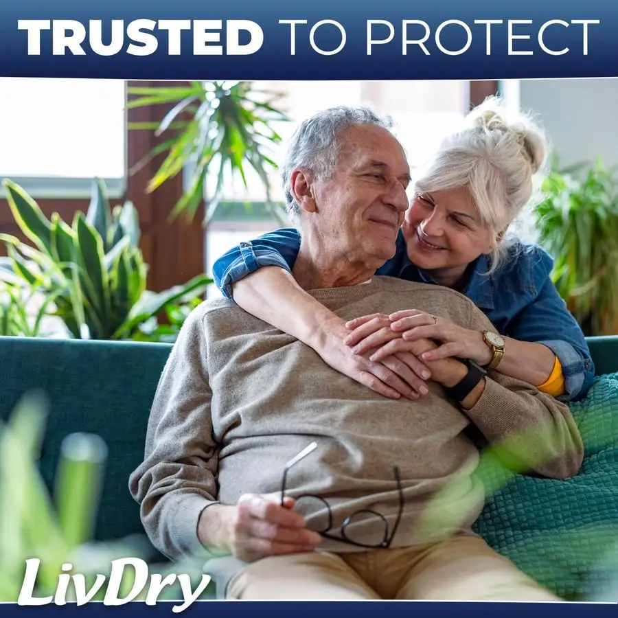 EnduraDry Max Adult Diapers with Tabs, Up to 12Hours, Super Absorbent Incontinence Underwear, Leak Protection Briefs, Medium, 48