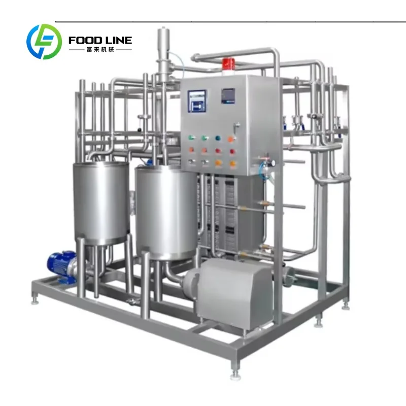 Full Automatic PLC Controlled UHT Plate Pasteurizer Energy Saving Sterilizer FL Custom Wholesale for Beverage Processing