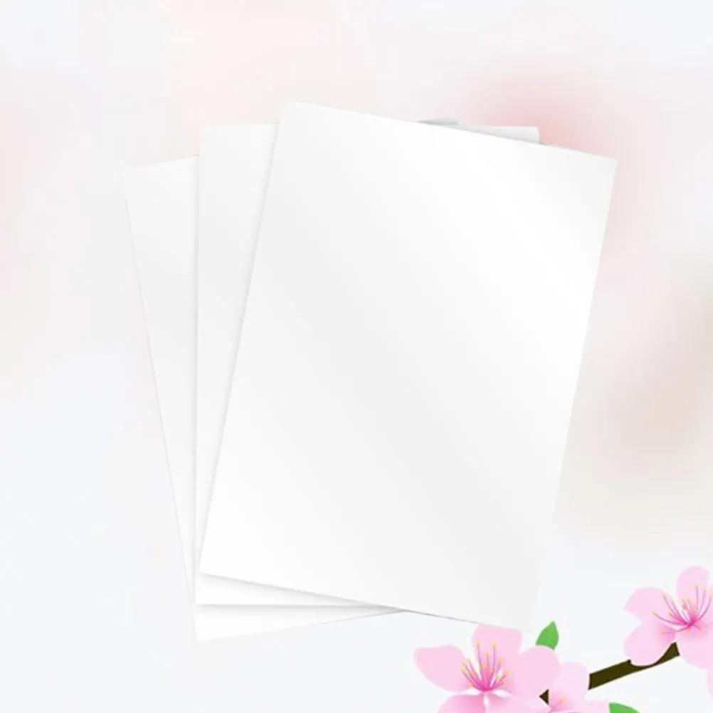 3Pcs Magnetic Printing Paper A4 Size Glossy Surface Inkjet Photographic Sheets for Fridge Iron Cabinet Printing Papers