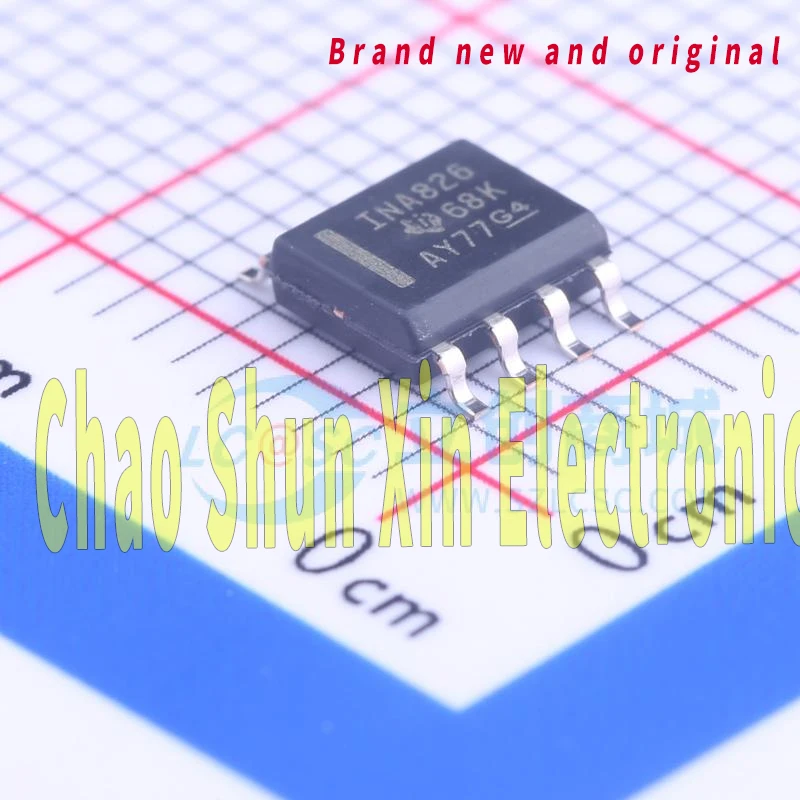 

10Pcs Ina826Aidr New Original Soic-8 Silk Screenina826