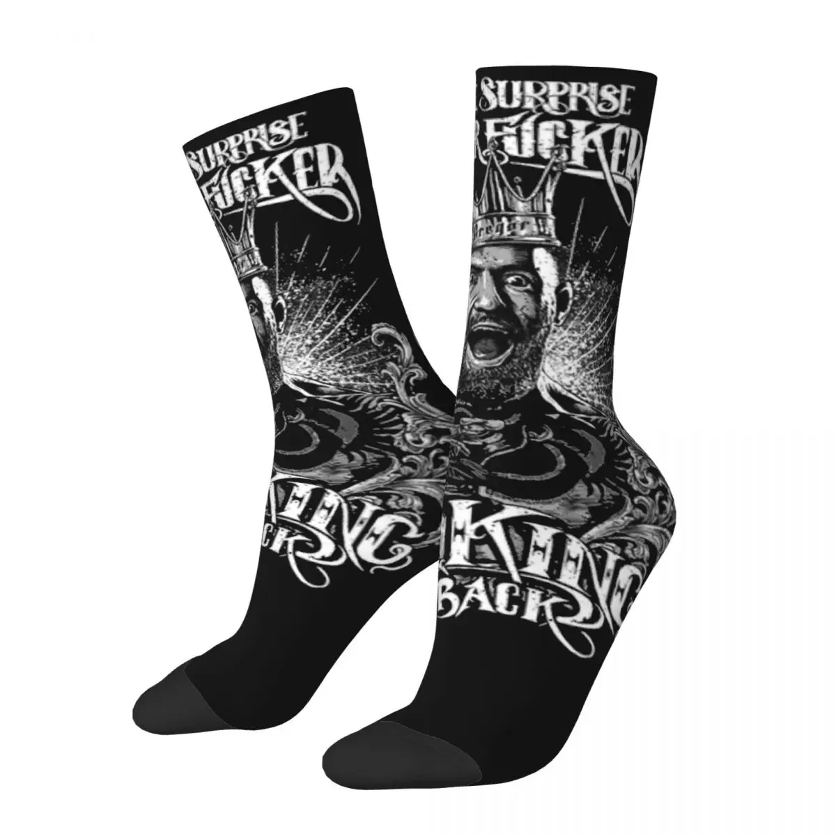 Conor McGregor Athlete Outfits Men Women Socks Cozy High Quality Middle Tube Socks Soft Birthday Gifts Idea