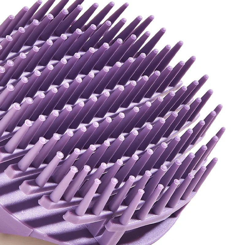 Silicone Shampoo Scalp Hair Massager Head Body Scalp Massage Brush Hair Washing Brush Scalp Exfoliator Brush Head Scrubber Tools