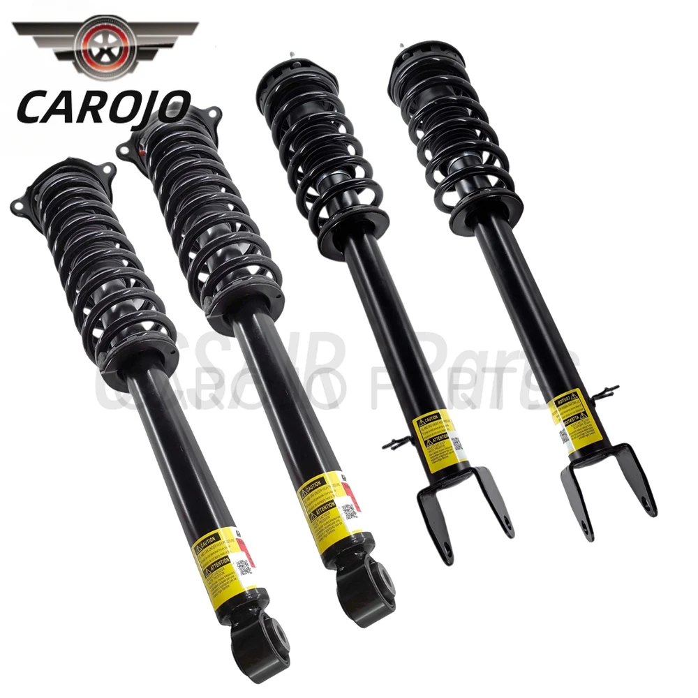 1X Front & Rear Shock Absorber Struts w/ Coil Spring For Tesla Model S 2011-2016 1015619-00-A 1015619-00-B 1015620-05-B