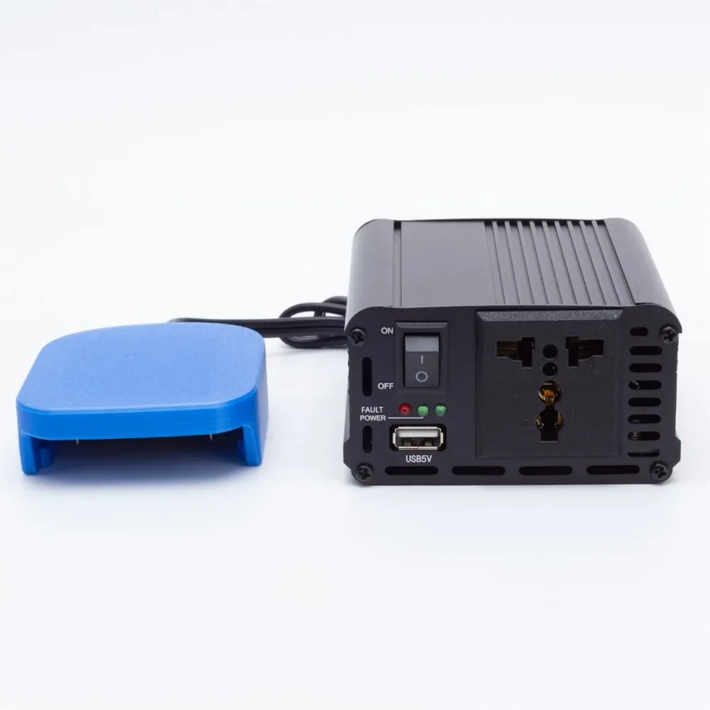 200W Portable Power Inverter Outlet Adapter for Makita 18/20V  Lithium Ion ,DC 18V/20V To AC 220V Powered with USB 5V2.4A