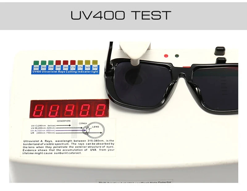 Retro Quadratische Einteilige Sonnenbrille für Männer Verspiegelte Gläser UV400 Flat-Top Herren Mode Sonnenbrille – Detail 2
