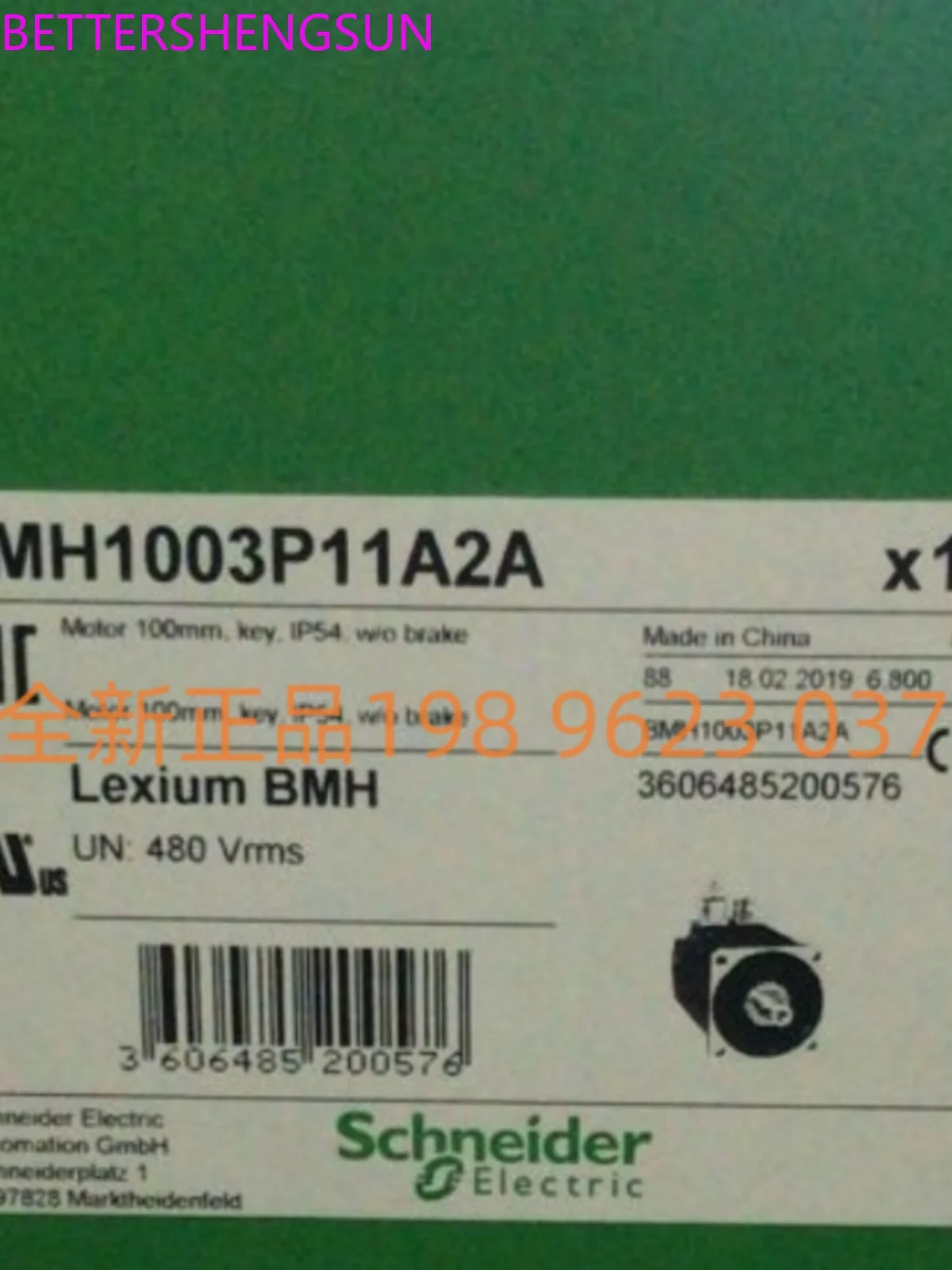 

Servo Motor Bmh1003p36a2a F2A Brand New Original Authentic Product Warranty for 1 Year