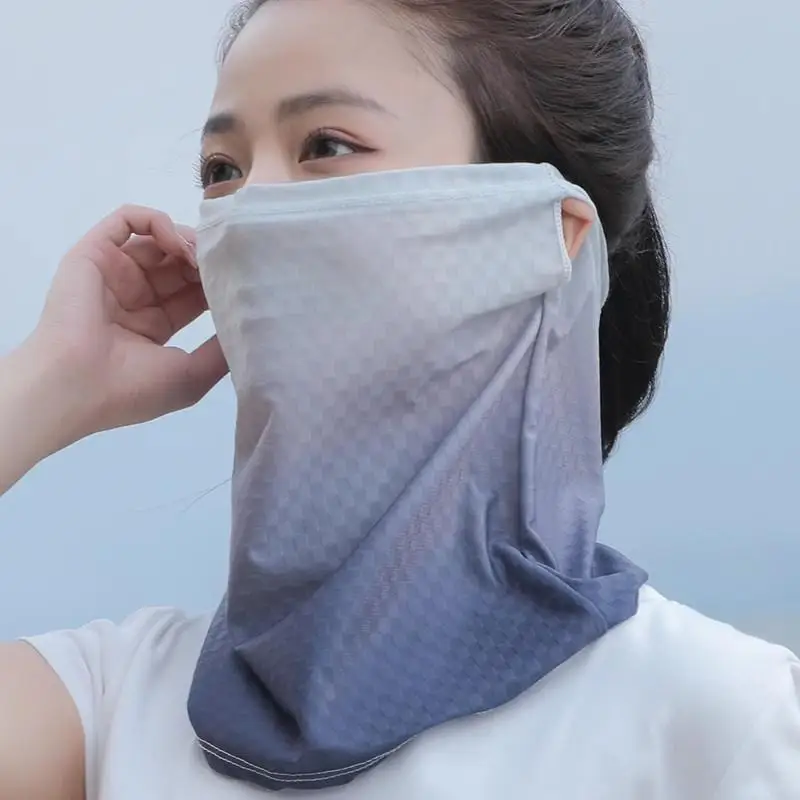 

〔BGS3〕Outdoor Cycling Sun Protection Mask Neck Protector Breathable UV Protective Eye Corner Guard Integrated Design For Summer