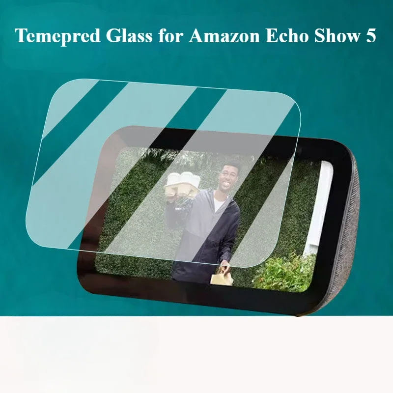 1/2/3PCS Vidrio Temepred para Amazon Echo Show 5 Vidrio protector para tableta en Amazon Echo Show 5 2023 Protector de pantalla