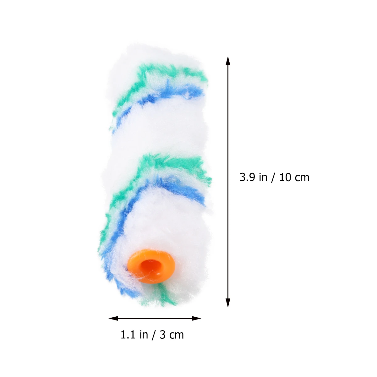 

20 шт., валики для покраски стен, моющиеся многоразовые полиэфирные материалы, гладкая отделка, кисть для рисования стен, потолков, инструменты для рисования
