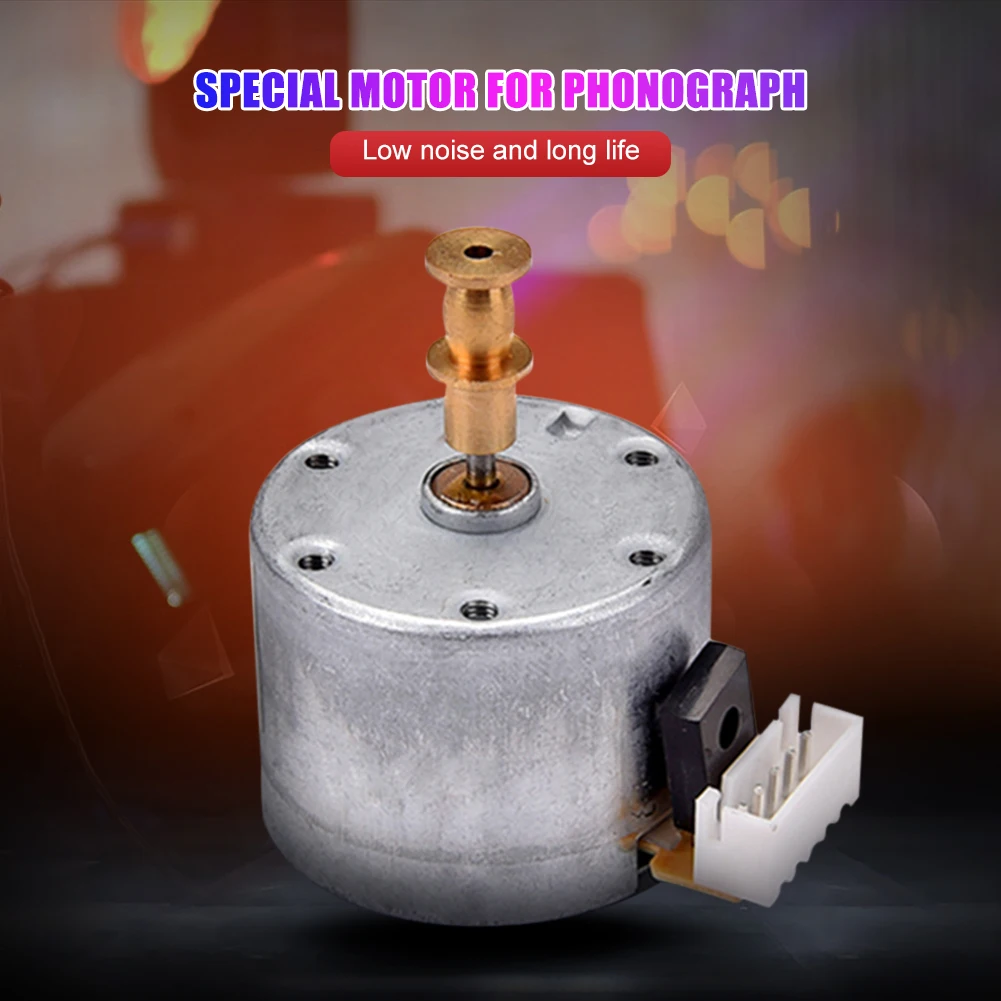 محرك معدني دوار عملي، مشغلات تسجيلات الفينيل الاحترافية، ملحقات استبدال محرك الفونوغراف جراموفون