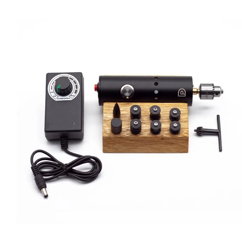 Handheld Leather Edge Sander, Polisher & Trimmer - Electric Leather Polisher Kit