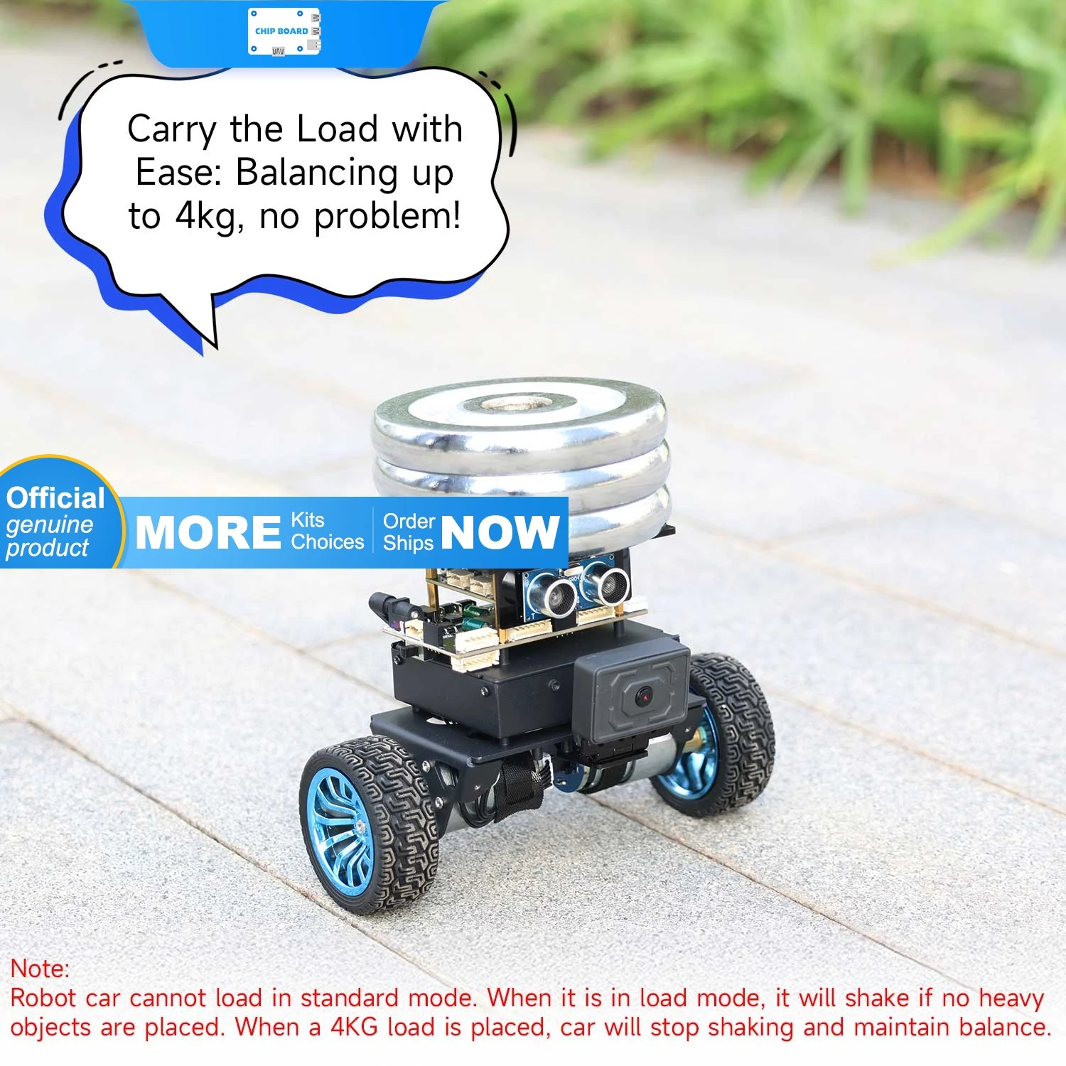 MicroROS Self-Balancing Robot Car Based On ESP32 And STM32 DualProcessor With TOF Lidar Support 4KG Load SLAM Mapping Navigation