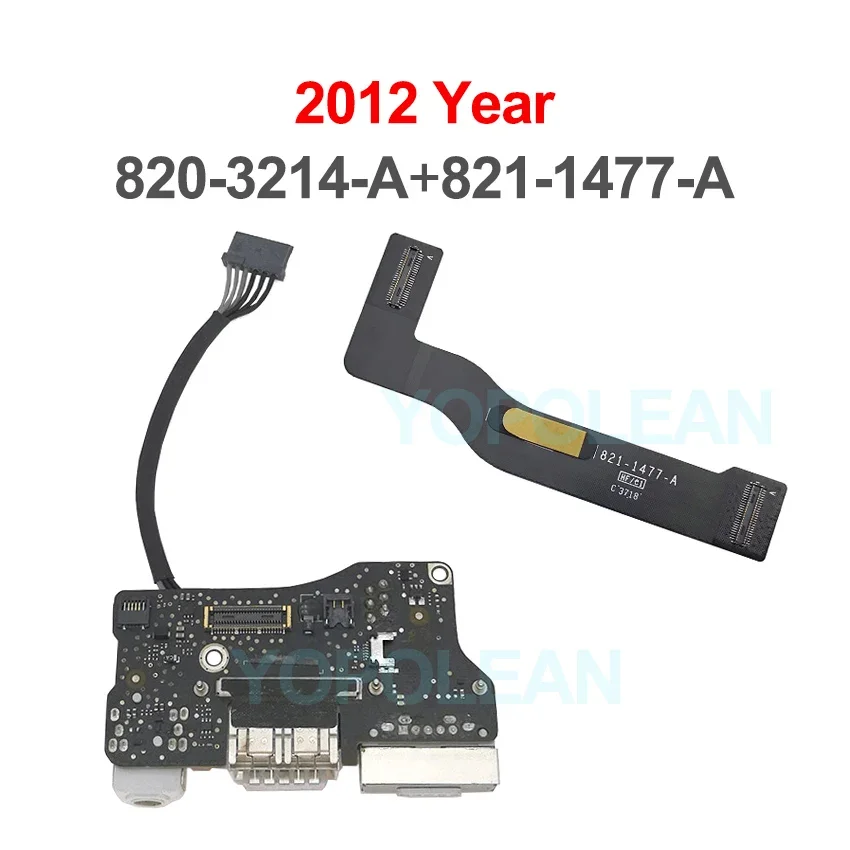 Apple MacBook Air A1466 2015本体　起動不可のジャック Original I/O USB Audio Board 820-3214-A 820-3455-A For Macbook Air