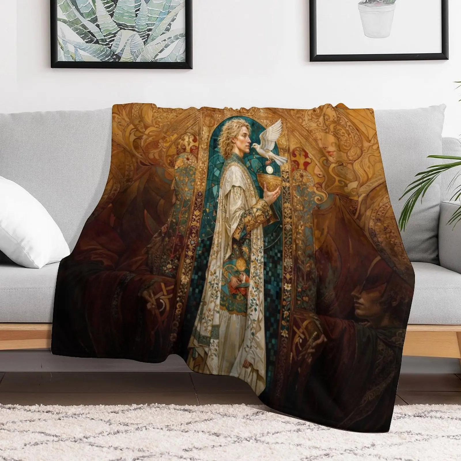 

Parsifal #1 Throw Blanket Soft Big Large Warm Summer Blankets