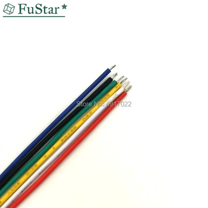 100PCS/LOT Tin-Plated Breadboard PCB Solder Cable 24AWG 8cm Fly Jumper Wire Cable Tin Conductor Wires 1007-24AWG Connector Wire